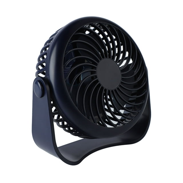 Ventilador de escritorio silencioso Ticfox ventilador recargable pequeño 3 hojas 2000mah