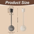 thumbnail image 3 of Yuehao Hands-Free Hair Dryer Holder with Suction Cup, 360 Rotatable Wall Mount Rack for Bathroom, Grey, 3 of 8