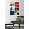 thumbnail image 2 of Star Wars: Saga - Album Covers by Russell Walks Wall Poster with Magnetic Frame, 22.375" x 34", 2 of 5