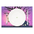 thumbnail image 2 of Ryvnso Placemats Set of 4 Lamp on Tree Dining Mats Heat-Resistant Non-Slip Washable Table Mat, 2 of 8