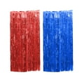 thumbnail image 3 of Wweixi Add Glamour To Party With Shimmer Metallic Streamers Curtain Glittering Light Blue 8.2ft,1pc 1Set, 3 of 6