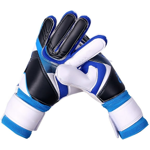 ANXPTIME Strong Grip Goalie Soccer Glove Finger Protections Non-Slip Breathable Gloves Strong Grip Goalkeeper Gloves for Adults