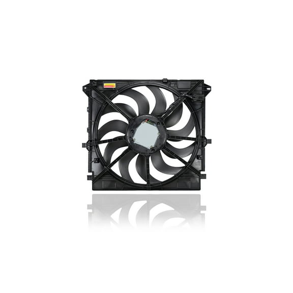 Dual Radiator and Condenser Fan Assembly - Cooling Direct Fit/For CH4050145 15-20 Chevrolet Colorado GMC Canyon 2.5L/3.6L V6 - With Brushless-Motor