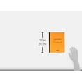 thumbnail image 4 of Rhodia Composition Book Orange 7.5 X 9.75: White Line Pages with Margin (Hardcover), 4 of 4