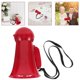 thumbnail image 3 of Megáfono portátil Megáfono rojo ruidoso Cuerno Saludos Fiesta Matraca para celebraciones de bodas Padrinos de boda y actividades divertidas para fiestas Animar eventos, 3 of 5