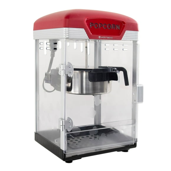 West Bend Theater Crazy Machine à Popcorn 4 Qt., Rouge (PCWBTCRD13)