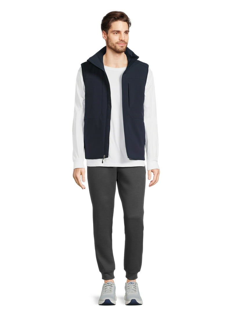 Swiss Tech Men's Essential Vest - Water & Wind Resistant