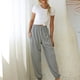 thumbnail image 4 of Guardurnaity Wayren - Pantalones de chándal con parte inferior cerrada para mujer con bolsillos, pantalones de entrenamiento de cintura alta, Prendas para la parte inferior del cuerpo Type16 NO16, 4 of 6