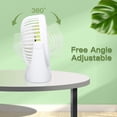 thumbnail image 2 of Ventilador USB portátil con potente flujo de aire y funcionamiento silencioso., 2 of 5