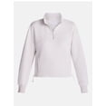 thumbnail image 6 of Athletic Works Women's Quarter Zip Fleece Sweatshirt, Sizes XS-XXXL, 6 of 6