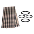 thumbnail image 4 of kurtrusly recliner Replacement Fabric Waterproof Replacement Fabric for Lawn Back Yard Green Plaid+ Rope 160x43cm 1Set, 4 of 6