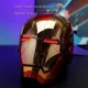 thumbnail image 5 of Casco de Iron Man 1/1 MK5 con control de voz eléctrico, casco de cosplay con ojos LED, modelo de máscara de metal para niños y adultos, regalo de Navidad, juguetes, 5 of 5