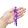 thumbnail image 3 of (2 pack) Cousin DIY 10mm Tie-dye Glass Bead Strand, Blue/Pink/Purple, 42 Piece, Unisex, Model AJM63715360, 3 of 9