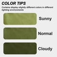 thumbnail image 3 of Jainmy Olive Green Velvet Curtains 84 inches 2 Panels, Luxury Blackout Curtains for Bedroom Living Room Thermal Insulated Room Darkening Drapes Back Tab,52"x84", 3 of 9