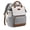 Grey-white, variant on Professional & Campus Laptop Backpack for Women - Waterproof 15.6 Inch Work Backpack with Convenient Cup Sleeve, Commuter and Teacher Approved, Beige-Brown