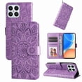 thumbnail image 1 of Funda tipo cartera GANGXUN para Honor X6 , diseño girasol, cuero PU, soporte, cierre magnético, tarjetero, 1 of 5