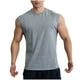 thumbnail image 2 of pstuiky Camisetas sin mangas para hombre, Camiseta de tirantes para hombre, color liso, para deportes al aire libre, fitness, tiras finas, transpirable. Chaleco para hombre l, 2 of 4