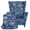 Blue Elephant Giraffe Palm Tree, variant on Jiueut Blue Butterfly Rose Flower Print Wing Back Chair Covers with Arms Armchair Covers, 2-Piece Armchair Cover Washable Sofa Protector, Wingback Chair Cover Sofa Covers Sofa Slipcovers