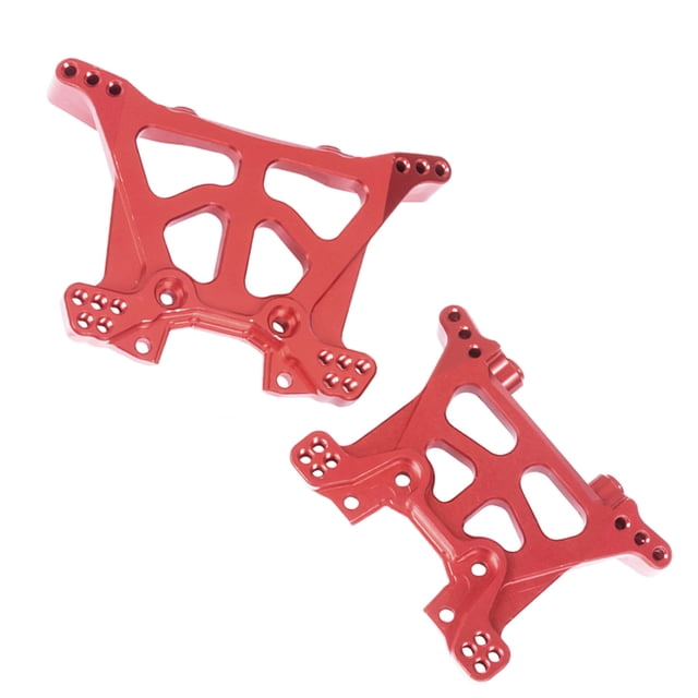 Vogacara Soporte fijo para amortiguador, componentes de marco de Color sólido, accesorios de fijación, componente modificado, juego de bricolaje, Kits de construcción modelo Rojo Vogacara FN010966-02