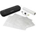 thumbnail image 1 of FoodSaver Scelleuse sous Vide Gain de Place avec Sacs et Rouleau / Noir, 1 of 6