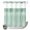 Sage Green, variant on No Hook Shower Curtain, Orange Brown Shower Curtains for Bathroom with See Through Top Window, Modern Abstract Art Ombre Striped Waterproof & Washable Bath Curtain Extra Long 72"x96"