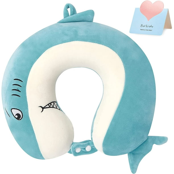Shark top travel pillow