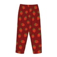 thumbnail image 5 of Xecao Strawberry Women's Straight Lounge Pajama Pants: The Epitome of Relaxed Sleepwear, 5 of 9