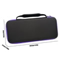 thumbnail image 3 of Estuche de transporte portátil Bolsa de almacenamiento portátil para consola de juegos portátil para Asus Rog Ally (púrpura), 3 of 3