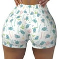 thumbnail image 2 of Picia Sea Turtle Printed Workout Shorts for Women Seamless Scrunch Butt Lifting High Waisted Yoga Gym Booty Running Moisture-wicking Short Pants-X-Large, 2 of 9