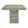 thumbnail image 3 of ACME Table de Salle à Manger Rectangulaire en Bois de Faustine en Chêne Clair Récupéré, 3 of 4