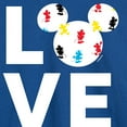 thumbnail image 3 of Mickey & Friends - Mickey Mouse Love - Men's Long Sleeve T-Shirt, 3 of 5