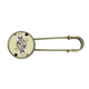 thumbnail image 1 of Patron de juego naipes fichas utensilios EsES Broche De Broche De Metal Antiguo Unbranded  M, 1 of 3