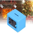 thumbnail image 2 of Caja de ahorro de dinero para niños, caja de seguridad de simulación azul con cerradura de combinación, cultiva hábitos sabios a través de una construcción de plástico fácil de usar y duradera,, 2 of 8