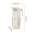 thumbnail image 3 of Cold Brew Coffee Maker Pitcher, 2.2L Cold Brew Pitcher with Removable Filter, Leak-Proof Iced Tea and Fruit Infuser Pitcher for Fridge Storage, 3 of 7