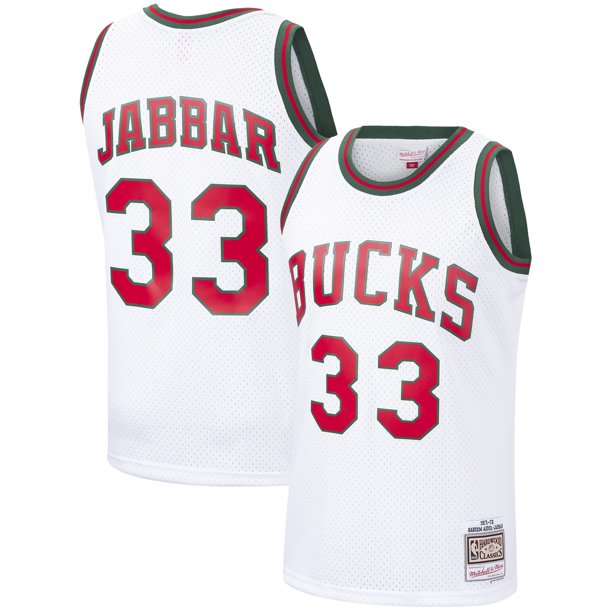 kareem abdul jabbar jersey mitchell and ness