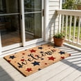 thumbnail image 4 of SLYNSHome 4th of July Welcome Door Mat 20x31 inch Independence Day Doormat Indoor Outdoor Entrance Floor Mat Non Slip Patriotic Memorial Day Home Decor, 4 of 7