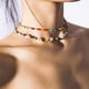 thumbnail image 5 of Popular collar de cuentas de arroz Set Comercio Personalidad Joyería Moda Doble Capa Letras, 5 of 6