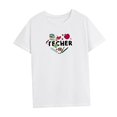 thumbnail image 4 of Camiseta para Mujer, Camiseta de Manga Corta, Camiseta Sencilla con Cuello Redondo para Uso Diario XL, 4 of 7