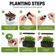thumbnail image 6 of VOLIVO Indoor Hydroponic Growing System, 10 Pods Plant Germination Kit and 3.6L Water Tank, Auto Timer LED Grow Light for Herbs & Vegetables, 6 of 7
