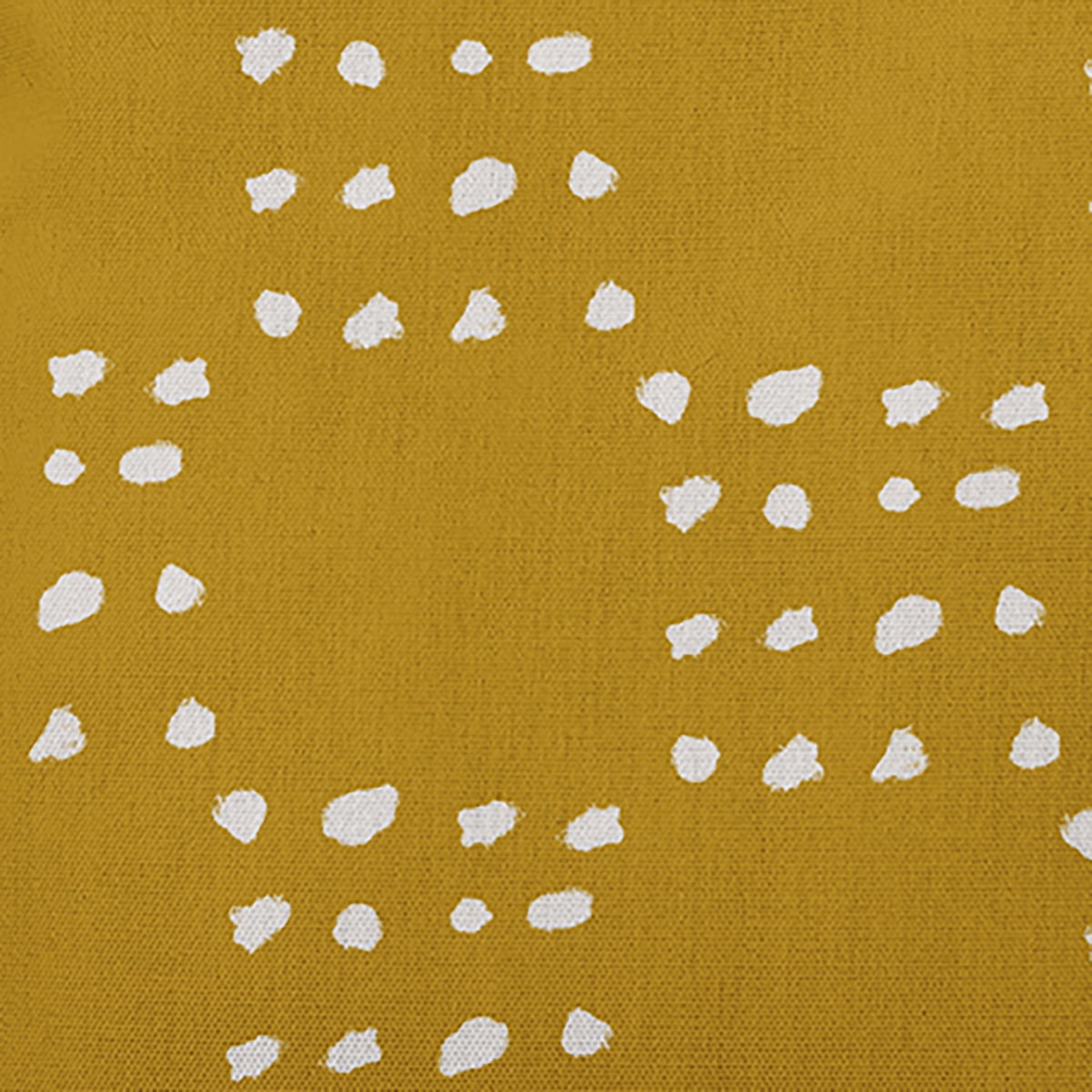 20" x 14" Simply Daisy Stitched Dots Polyester Accent Pillow, Autumn Gold Qty 1