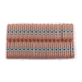 thumbnail image 1 of Kit de conexión de cables con palanca de 34x, conector rápido de inserción a presión, aislado, profesional, para empalme de cables eléctricos. Naranja, 1 of 8