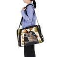 thumbnail image 6 of Thanksgiving Acorn Premium Cat Carrier Bag - Durable 900D Oxford Cloth & Sherpa Base, Spacious 17x10x11.8 in Size, Comfortable Nylon Webbing - Ideal for Traveling with Your Feline Friend!, 6 of 7