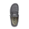 thumbnail image 2 of Heydude Wally Linen Stone Youth Boys' Casual Shoe | 40159-270 Grey, 2 of 3