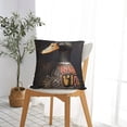thumbnail image 5 of Honeii Graffiti Cool Duck Print Throw Pillow, Square Decorative Pillow Forms Soft Fluffy Plump Pillow Decorative Pillow Inserts,Couch Pillows-16"x16", 5 of 7