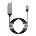 thumbnail image 4 of Cable convertidor tipo C resistente a cable para oficina en casa, ordenador portátil, PC y TV negro, 4 of 8