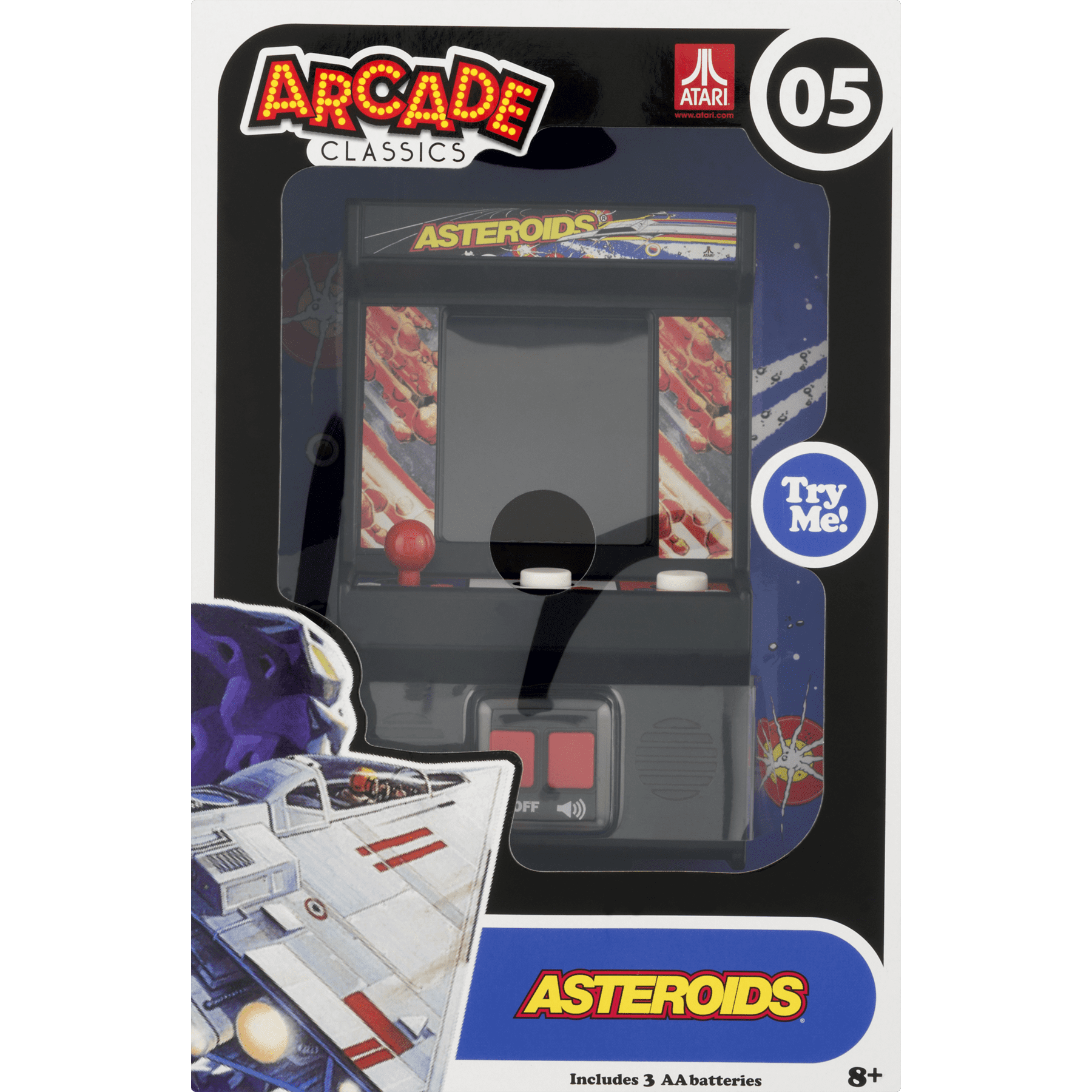 Arcade Classics Asteroids Retro Handheld Arcade Game 