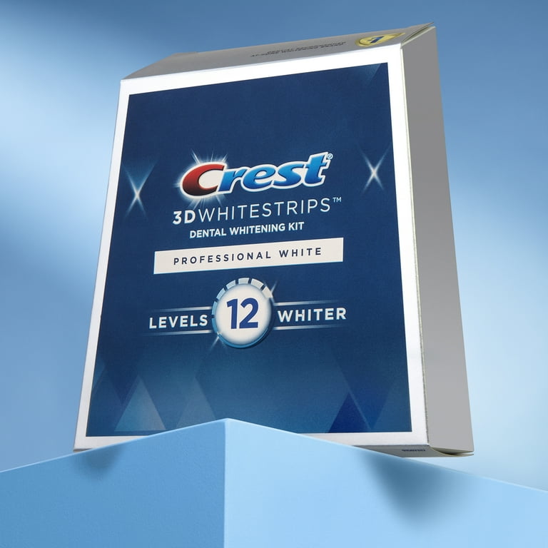 【タイムセール】クレスト　crest whitening Crest 3D Whitestrips Professional Effects, Bright Express