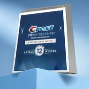 Crest 3D Whitestrips Professional White Teeth Whitening Kit 40 Strips