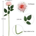thumbnail image 6 of Morttic Fake Roses 12Pcs Pink Roses Fake Flowers Real Looking Silk Artificial Flowers with Long Stem in Bulk Bouquets for Home Party Centerpiece Valentine's Day Decorations, Pink, 6 of 7