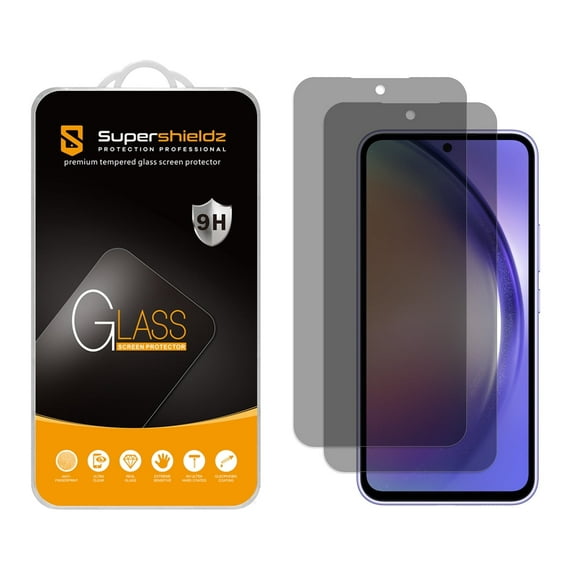 (2 Pack) Supershieldz (Privacy) Anti Spy Screen Protector Designed for Samsung Galaxy A54 5G, Tempered Glass, Anti Scratch, Bubble Free